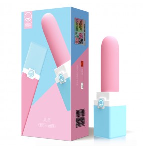 XIUXIUDA - UU Lips Stick Egg Vibrator (Chargeable - Pink)
